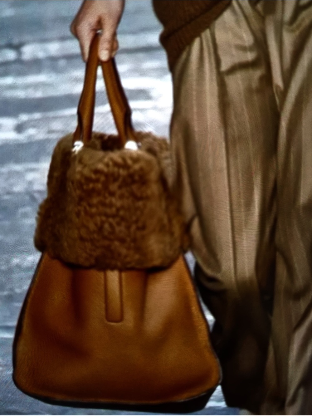 Max Mara Anita leather handbag